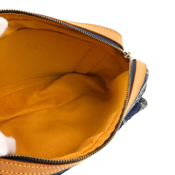 Louis Vuitton Blue Monogram Denim Bum Bag Waist Pouch M95347 SR2037 194818 - Picture 7 of 11